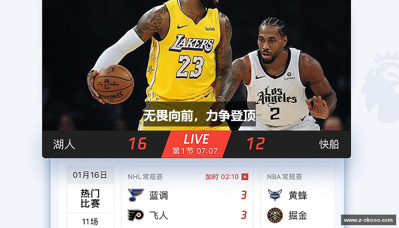 无畏向前，力争登顶